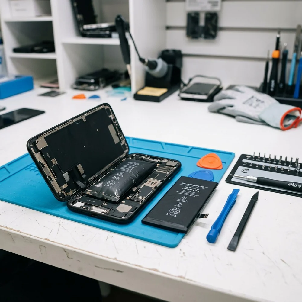 Troca de Bateria — Smartphone