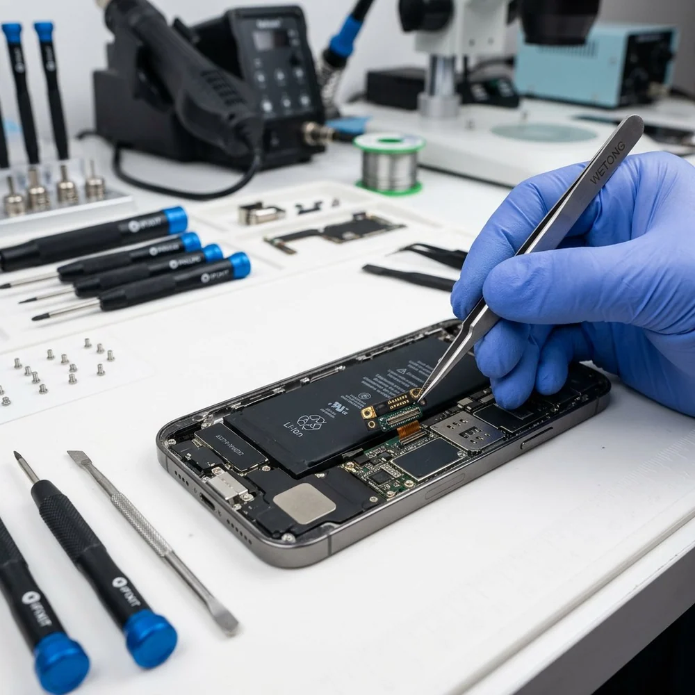 Troca de Flex/Conector de Carga