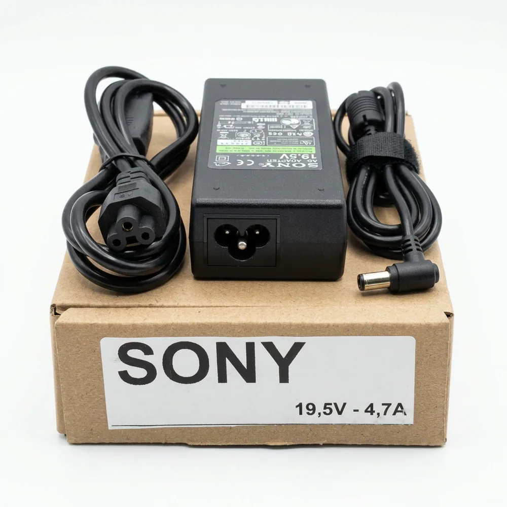 FONTE NOTEBOOK SONY 19,5V-4.7A FONTE NOTEBOOK SONY 19,5V-4.7A - Fonte Para Notebook em Goiânia