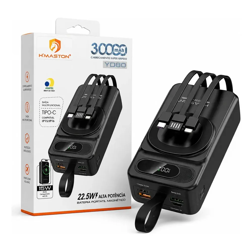 Power Bank 20000Mah - Power bank em Goiânia
