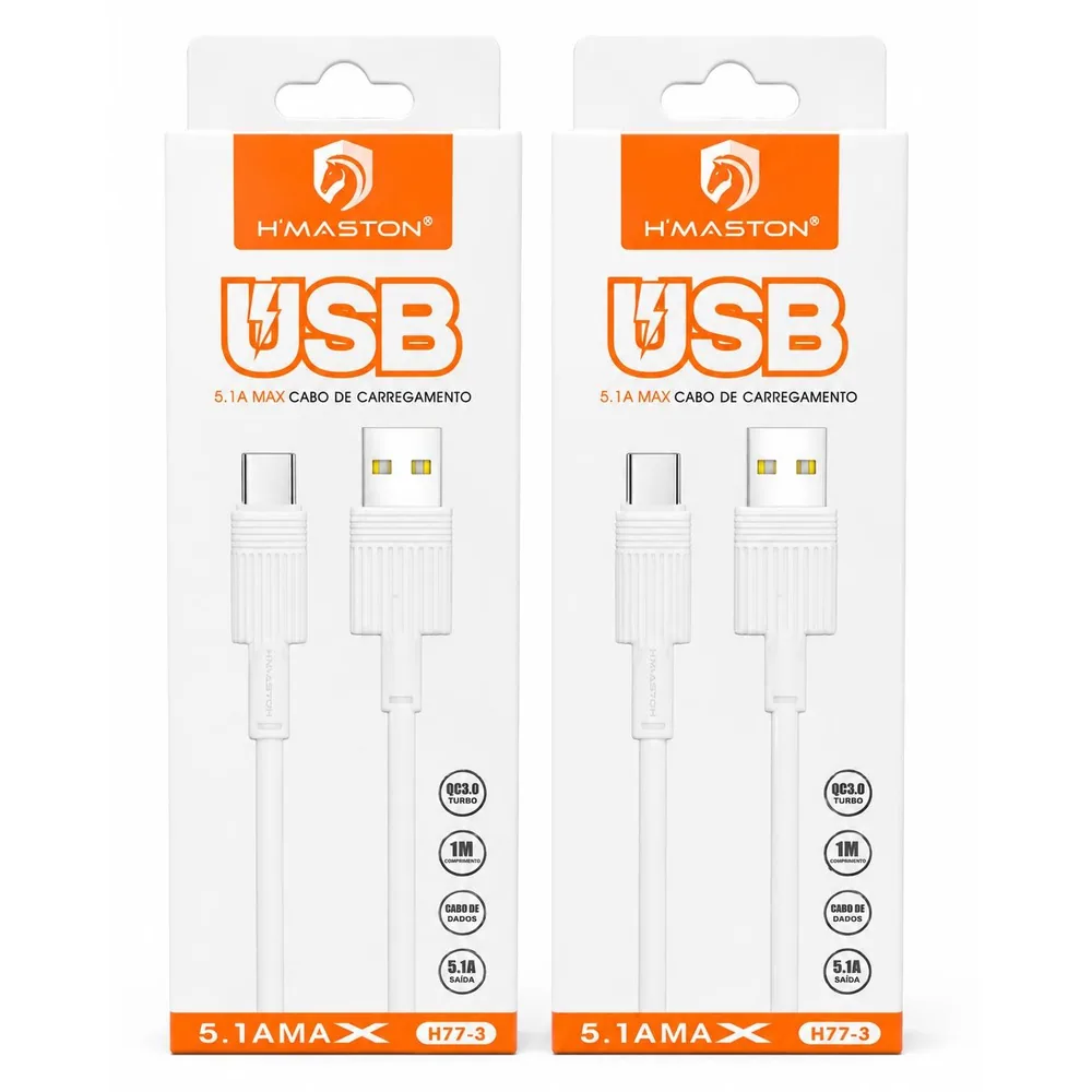 Cabo USB tipo-c - Cabos usb em Goiânia